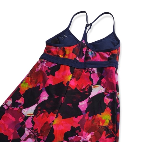Athleta Shorebreak Swim Dress XSP Floral Athletic Swimwear - Picture 11 of 13